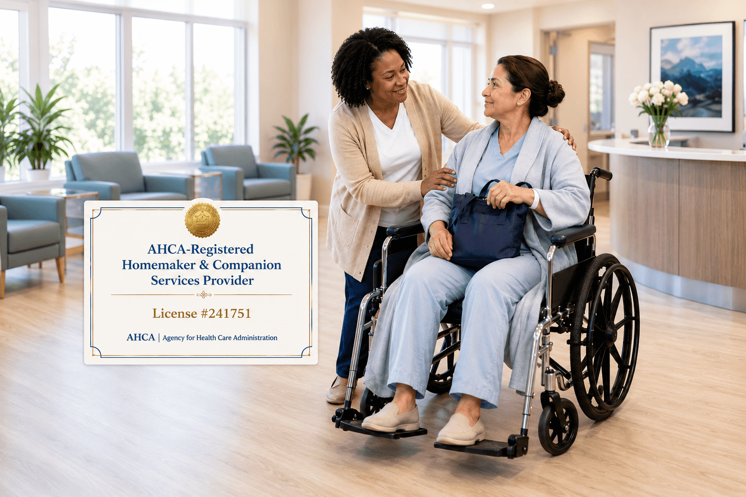 Why Choosing an AHCA-Registered Companion Service Matters After a Medical Procedure